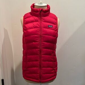 Patagonia Girls Pink Puffer Vest